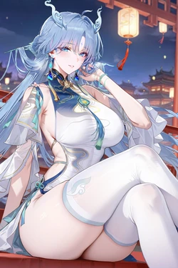 [吃吃康师傅]清宵（短篇） [AI Generated] 作品封面