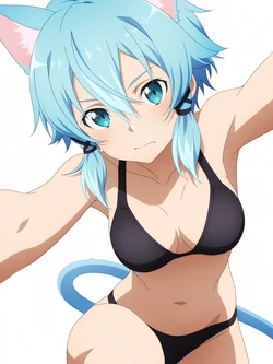 Sinon シノン Patreon [ artist- Anime4Archives ] < Ai generated >