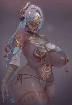遮脸&面具&头套&堕落 [AI Generated]