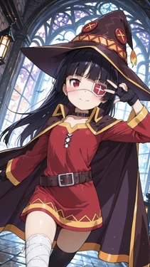 [AI Generated] 黒と真紅の饗宴