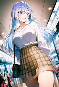 (Yammy) 鈴木羽那 お買い物 [AI Generated]