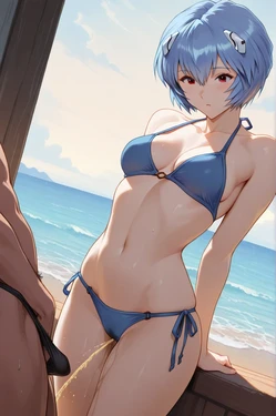 Rei on the shore [AI Generated]