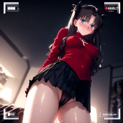 [Mikitoon_studio] After Tohsaka Rin's Secret Training | 遠坂凛 [AI Generated]