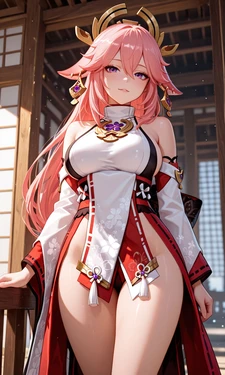 [MRLO2020]Yae Miko 001 (Bonus) (Patreon) [AI Generated] 作品封面