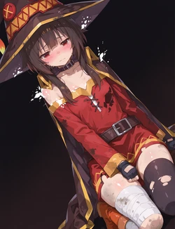 [白濁製作所] Confinement Room for Defeated Heroines: Megumin Edition [AI Generated]