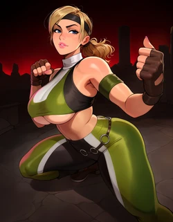 Fr34ky - Sonya Blade (Mortal Kombat) (Patreon) (AI Generated) 作品封面