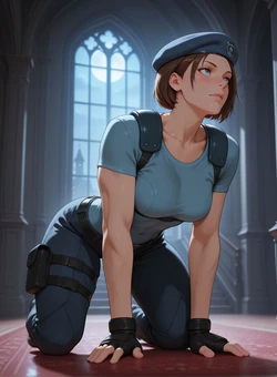 [Phan Desire] Request - Jill Valentine - Resident Evil - 3 Outfits [AI Generated] 作品封面