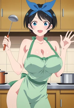 [Aindroidparanoid] Ruka Sarashina - Kanojo, Okarishimasu [AI Generated] 作品封面