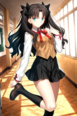 [社畜サーバント] Rin Tohsaka 86P - Fate Stay Night [AI Generated] 作品封面