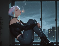 [RoGNeZArt] Lucy "Cyberpunk: Edgerunners" (2025-05-27) [AI Generated] 作品封面