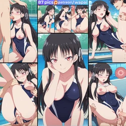 [wapai] Suzune Horikita (Swimsuit) 堀北 鈴音 [AI Generated] 作品封面