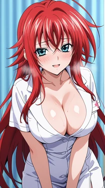 [AIAnArt] Rias Gremory (Nurse) [AI Generated]