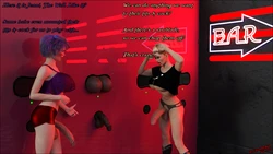 [FrictionByBill] Futa Babes - Cock-Chopping Wall 01