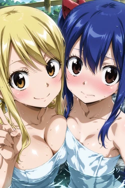 (Thebardspirit) Lucy & Wendy [AI Generated] 作品封面