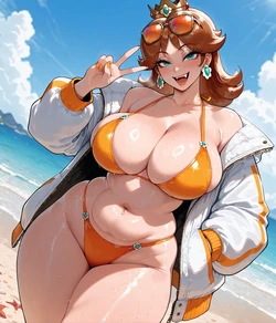 Sakaro - Princess Daisy (AI Generated) 作品封面