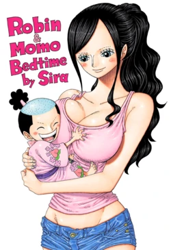 [Sira] Nico Robin X Momo - Special Manga Style / ニコ・ロビン × モモ - 特別漫画風 (Patreon) [AI Generated]