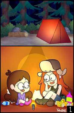 [yellowzonemx] Mabel and Wendy (COMMISSION) (Gravity Falls)