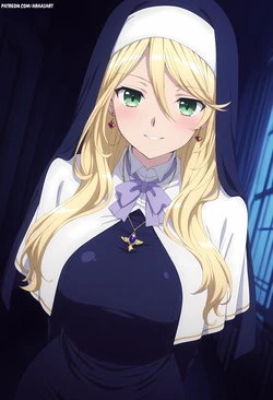 [araaiart] Sharon Holygrail | Engage Kiss [AI Generated] 作品封面