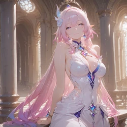 [kkleo] Cyrene-Honkai Star Rail (AI Generated) 作品封面