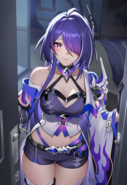 [MeowThree] Acheron (Honkai Star Rail) (94p) [AI Generated]