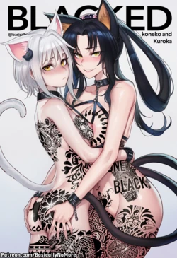 [BasicallyNoMore] Koneko Toujou and Kuroka Blacked (Patreon) [AI-generated] 作品封面