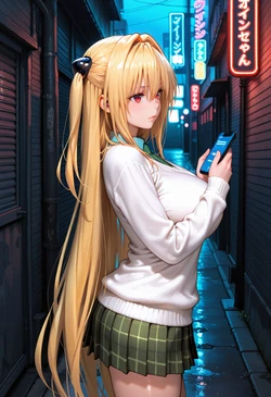 (SUBU) Golden Darkness Papakatsu [AI Generated] 作品封面