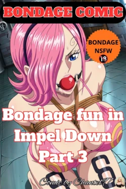 [Chantel97] Bondage Comic Bondage fun in Impel Down 3 [AI Generated]