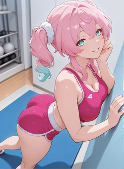 [Phan Desire] Request - Hyacine - Honkai: Star Rail [AI Generated] 作品封面