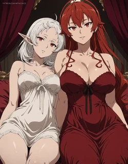 [artkoikoi] Eris Greyrat and Sylphiette - Mushoku Tensei (Set 01) - (6 Animations) - [AI Generated] 作品封面