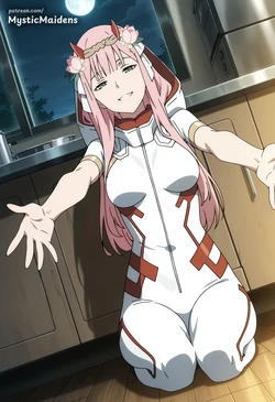 [MysticMaidens] Zero Two - Darling in the Franxx [124 pics Full Set] [AI Generated] 作品封面
