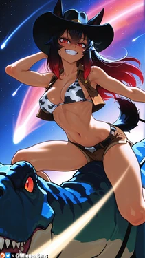 [WienerGens] Aya is a space cowgirl [AI Generated]