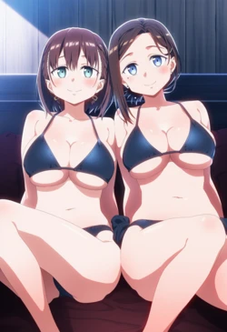 [Corudozera] [130pics] Ai-chan x Kouhai-chan (アイちゃんx後輩ちゃん) / Tawawa on Monday (月曜日のたわわ) [AI Generated] 作品封面