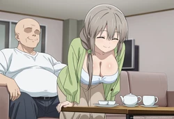 [tachibana ai] [Uzaki-chan Wants to Hang!] Tsuki Uzaki x Ugly Old man 131 illustrations | [宇崎ちゃんは遊びたい！] 宇崎月 x キモオジ 131枚 (Patreon) [AI Generated]