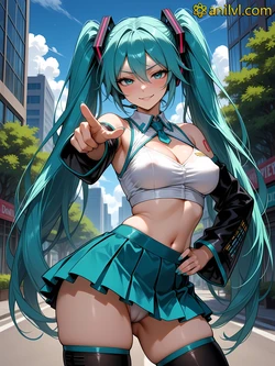 [Anilvl] Hatsune Miku - Vacaloid [AI Generated] 作品封面