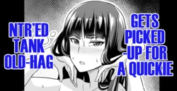 [Ankoman] Netorare Sensha Obaa-san, Sefure-Nanpa Otoko to Sekkusu Suru | NTR’ed Tank Old-Hag, Gets Picked-up for a Quickie by A Playboy (Girls Und Panzer) [English] [DeppoTL] 作品封面