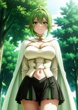 [GoodAI/GoodAI07] Ellenor Ljos Alf [AI Generated] 作品封面