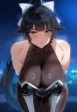 [Nonetheless567] [Azur Lane] Request: Takao Race Queen (AI Generated)
