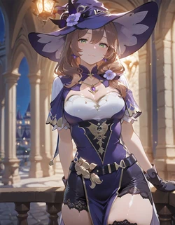 [kkleo] Lisa-Genshin Impact (AI Generated) 作品封面