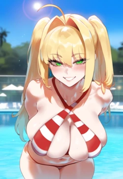 [85; R4] Nero Swimsuit caster [CodeMistake] [AI Generated] 作品封面