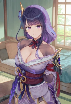 [Serain] NSFW | Raiden Shogun | Genshin Impact | 113p [AI Generated]
