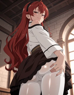 [HayasakaHentai] Eris Boreas Greyrat | 無職転生 (Extras 121P) (Patreon) [AI Generated] 作品封面
