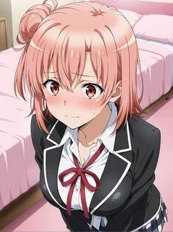 [せめもり] Yui Yuigahama (Yahari Ore no Seishun Love Comedy wa Machigatteiru.) [AI Generated]