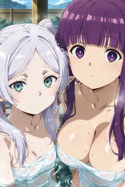 (Thebardspirit) Frieren and Fern [AI Generated] 作品封面