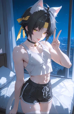 [HEZ]anima哲x浅羽悠真 [AI Generated] 作品封面