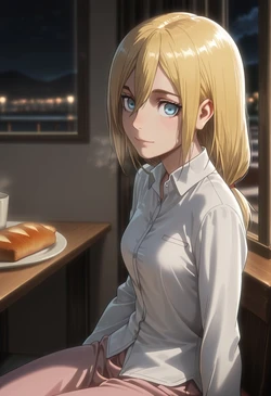 [EMT] Christa Lenz (Historia Reiss) (Attack on Titan) [AI Generated]