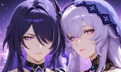 [Daewi] Acheron x Blackswan | Honkai Star Rail (Patreon) [AI Generated]
