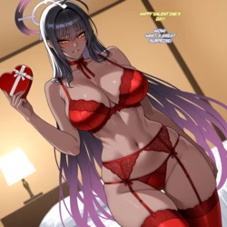 [Mogu-Tyan] Karin Valentine's Day - BWC [AI Generated]