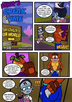 [BabyYorokobi] Nina's Break Time (Crash Bandicoot) 作品封面