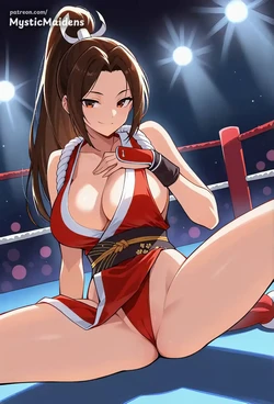 [MysticMaidens] Mai Shiranui - King of Fighters [126 pics + 13 animations Full Set] [AI Generated]