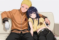 Naruto x Himawari [AI Generated]